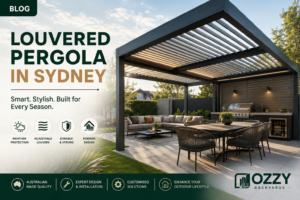 Louvered Pergola in Sydney